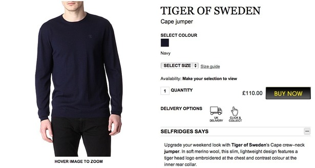 A nice contrast makes this call to action stand out CTA