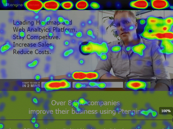 How a click map looks