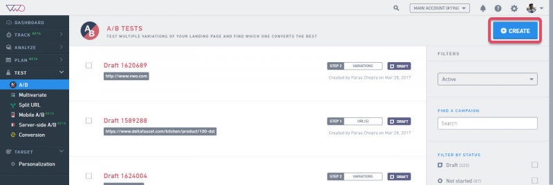 top A/B testing tools